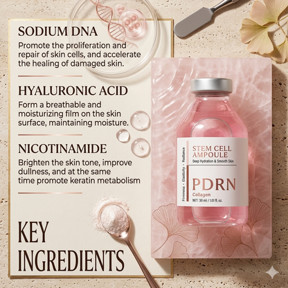 Pink PDRN Collagen Control Stem Cell Ampoule