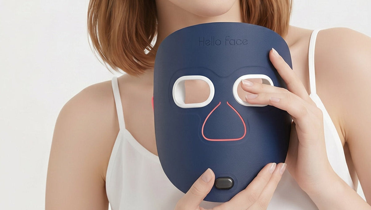 LuminaGlow "Hello Face" Professional LED Mask